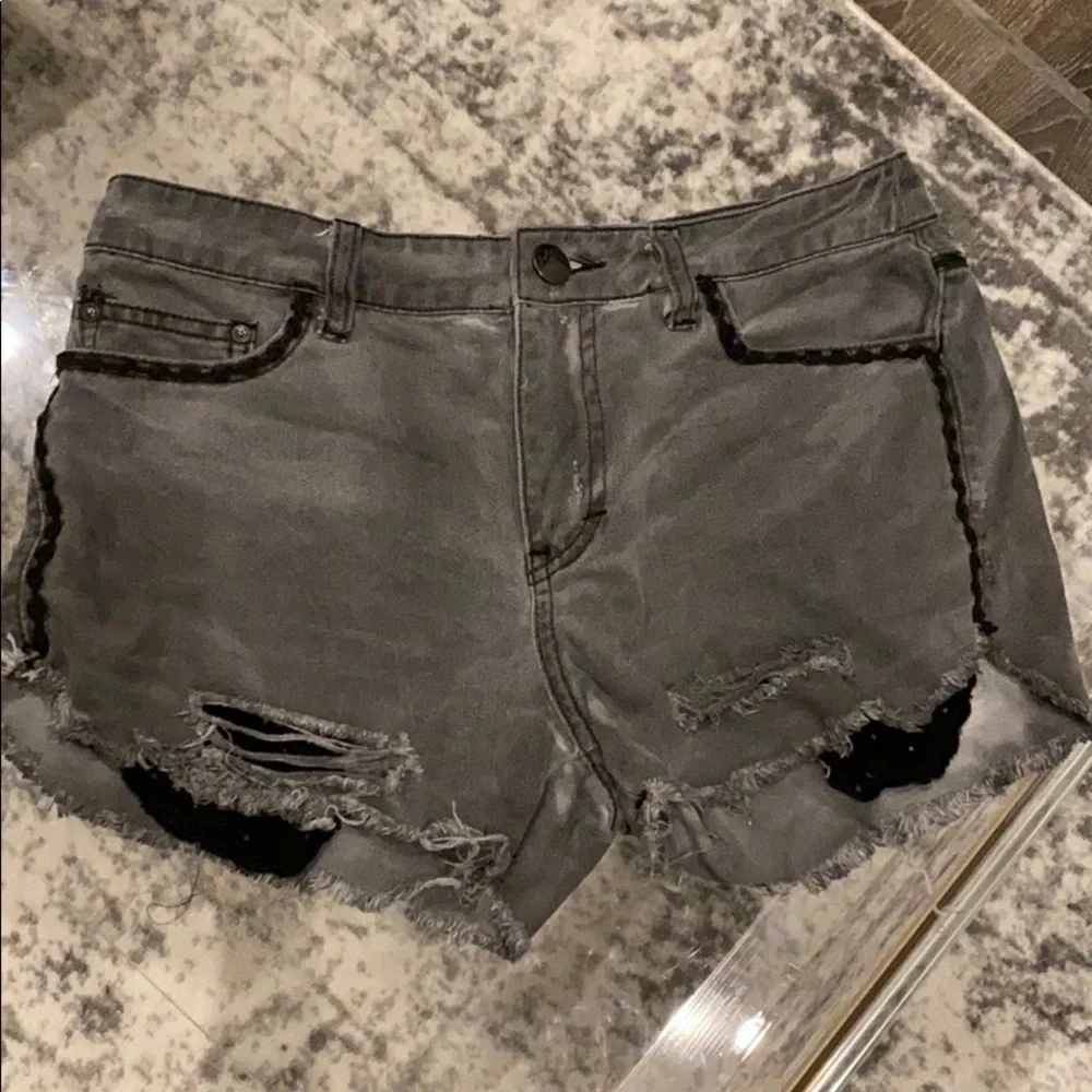 Free People Gray Shorts